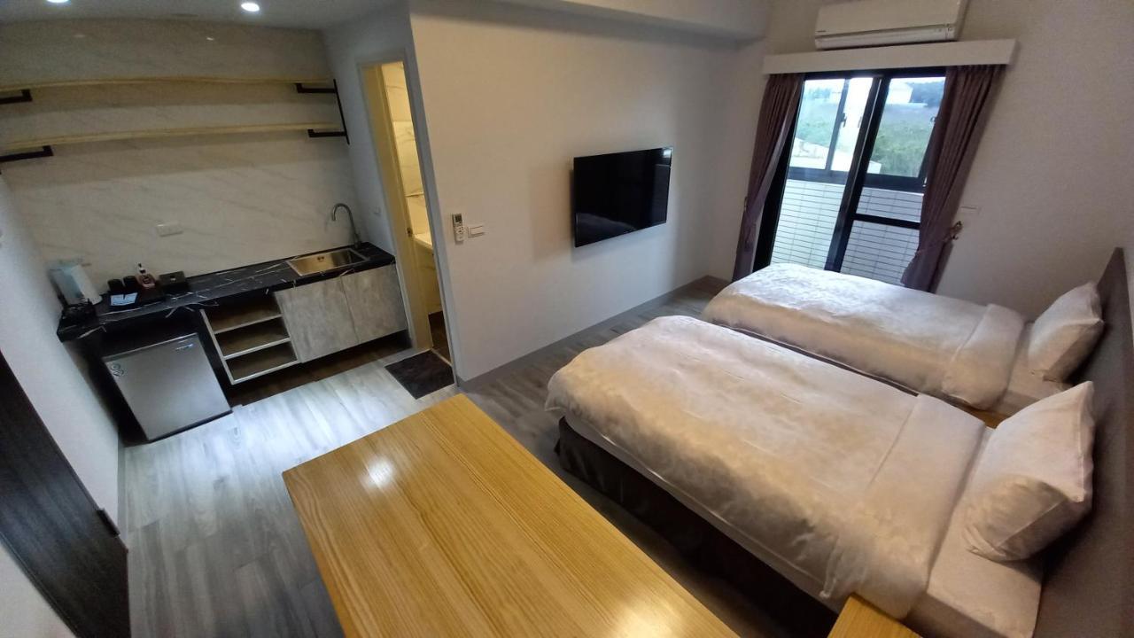 航空棧輕旅民宿 Huxi Esterno foto